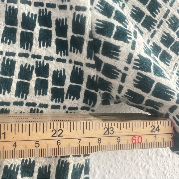 Anthropologie V Neck Peplum Blouse Top Size S - Picture 7 of 11